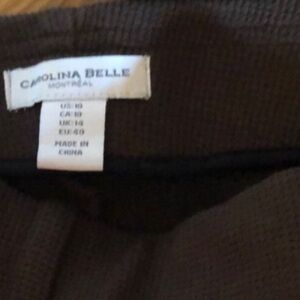 Carolina Belle flat waist pants
